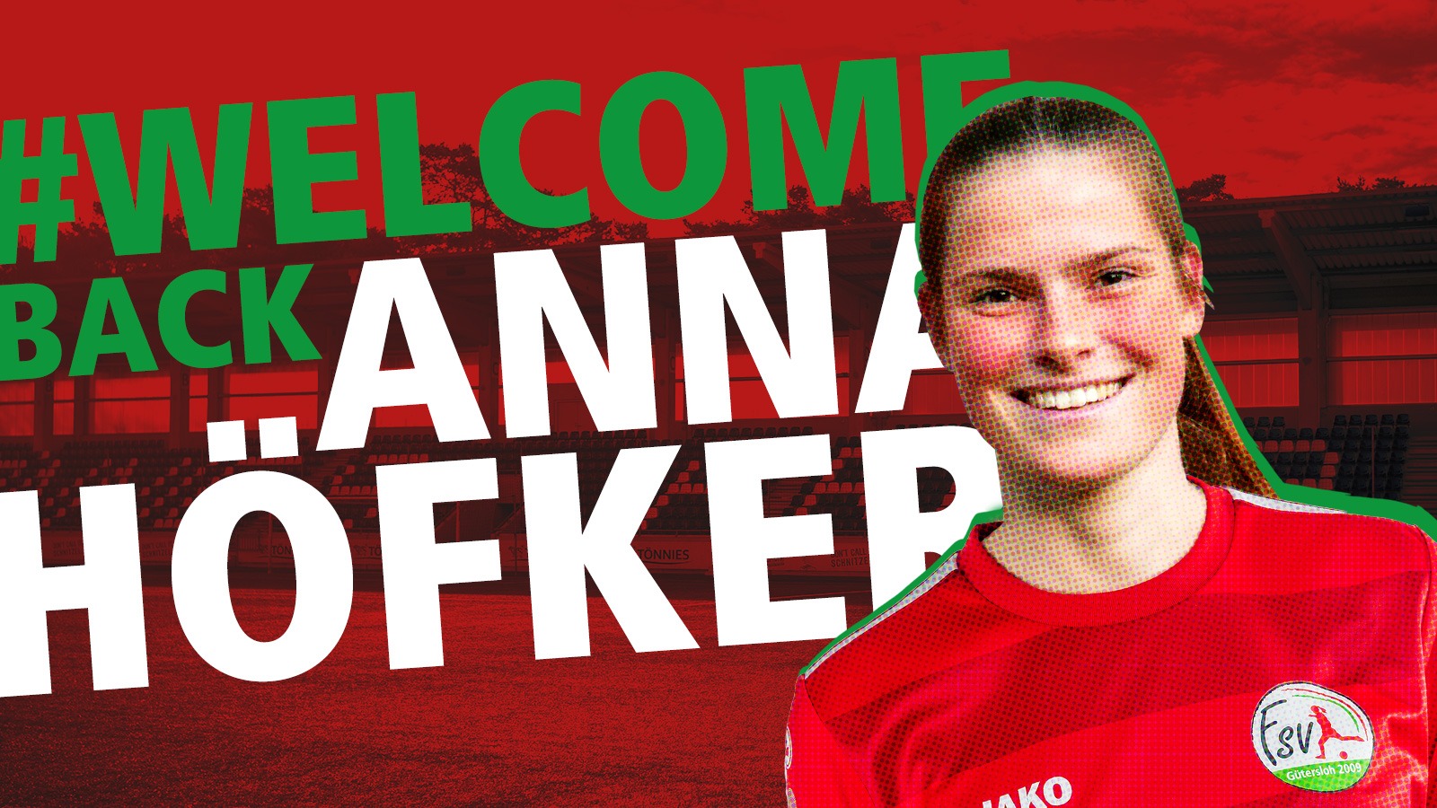 Welcome back, Anna Höfker (Bild: FSV Gütersloh 2009)