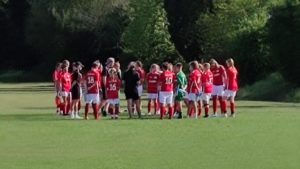 Die U-16 des FSV im Trainingslager in Bad Driburg. (Foto: Hofmann / FSV Gütersloh 2009)