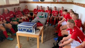 Die U-16 des FSV im Trainingslager in Bad Driburg. (Foto: Anna Pätzmann / FSV Gütersloh 2009)