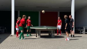 Die U-16 des FSV im Trainingslager in Bad Driburg. (Foto: Anna Pätzmann / FSV Gütersloh 2009)