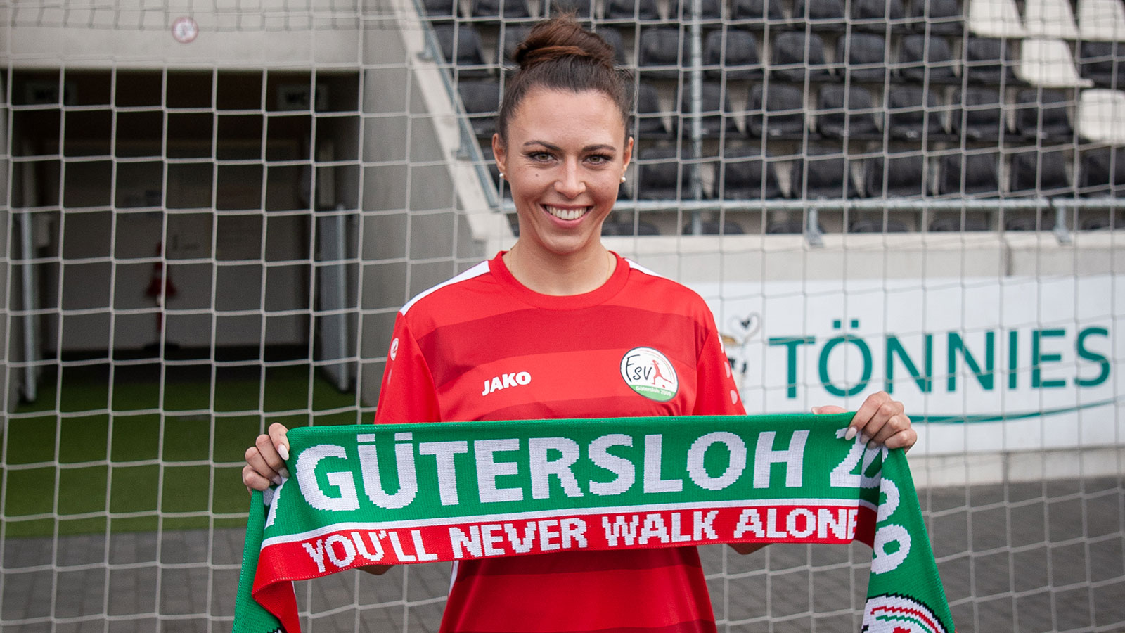 You'll never walk alone: FSV-Neuzugang Leonie Kreil möchte vorangehen. (Foto: Dennis Seelige / FSV Gütersloh 2009)