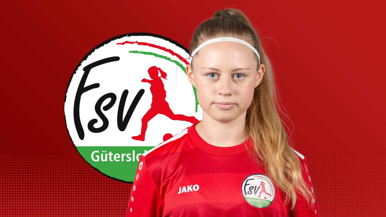 Natalia Marczak, Stürmerin der FSV Gütersloh U-16. (Foto: FSV Gütersloh 2009)