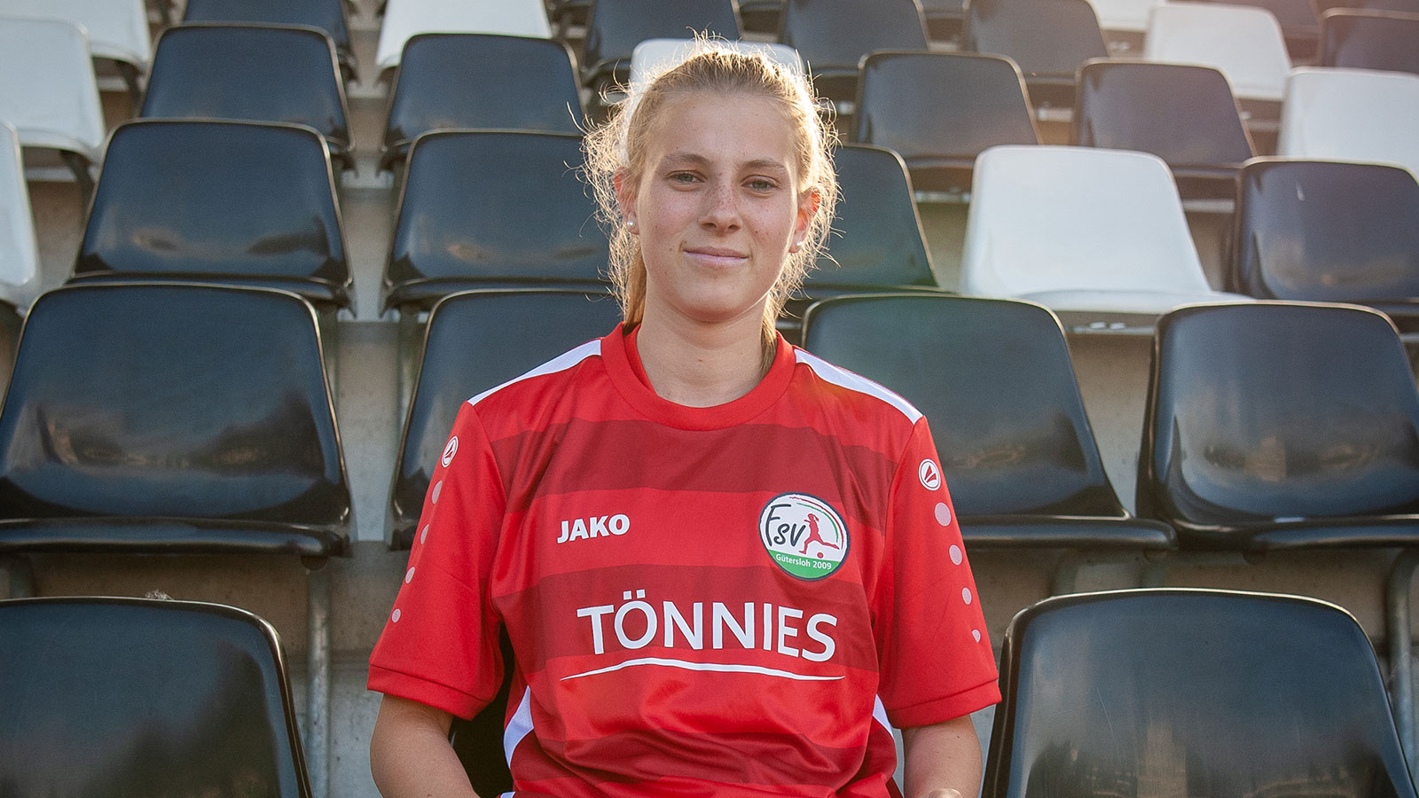 FSV-Talent und DFB U-19 Nationalspielerin Emilia Deppe. (Foto: Dennis Seelige / FSV Gütersloh 2009)