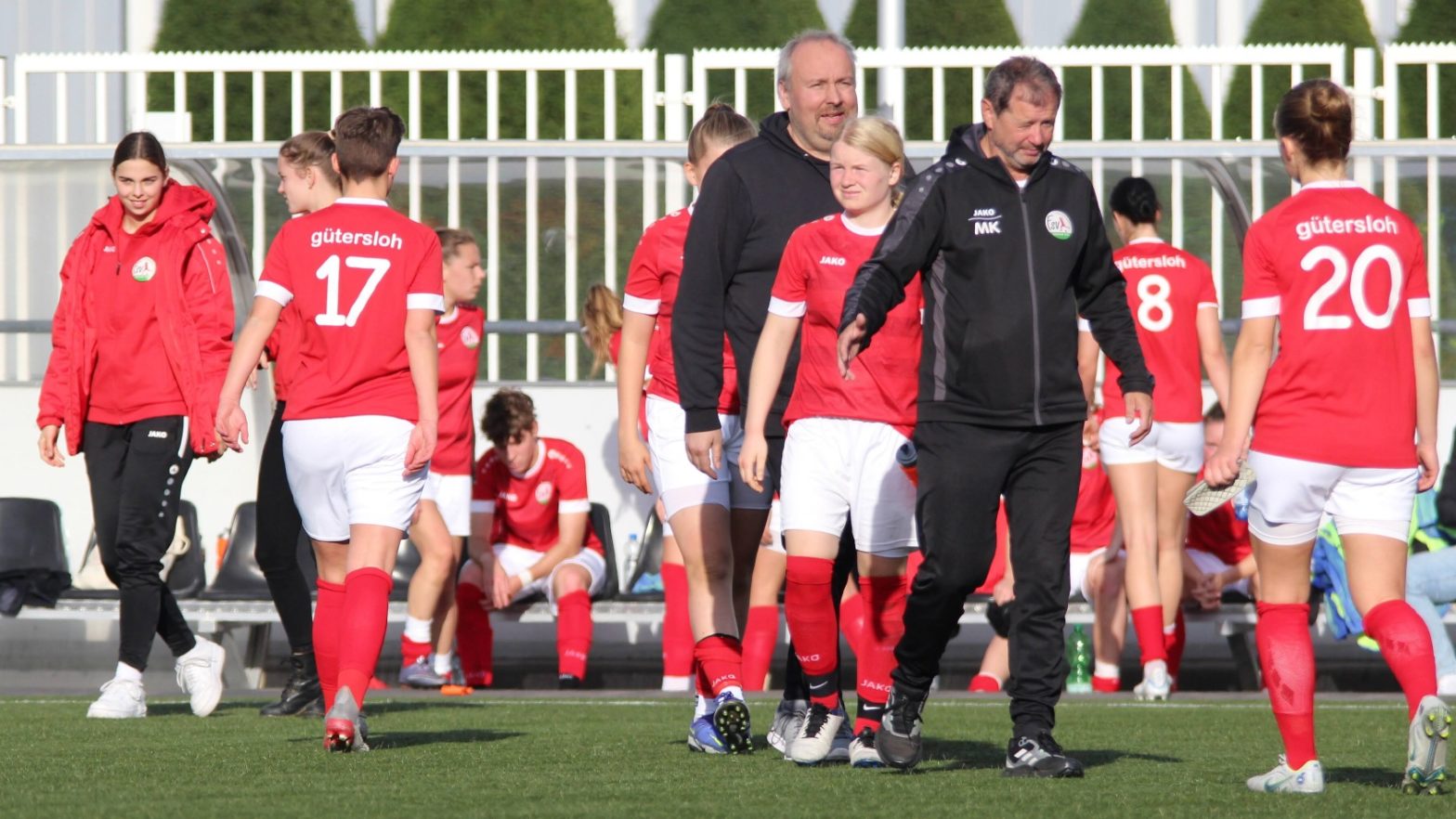 Die 2. Mannschaft des FSV Gütersloh. (Foto: Martin Löffler / FSV Gütersloh 2009)