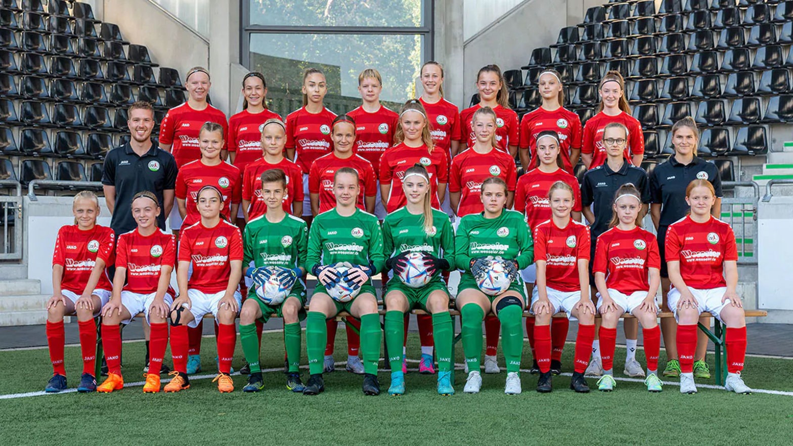 Die U-16 Mannschaft des FSV Gütersloh. (Foto: Boris Kessler / FSV Gütersloh 2009)