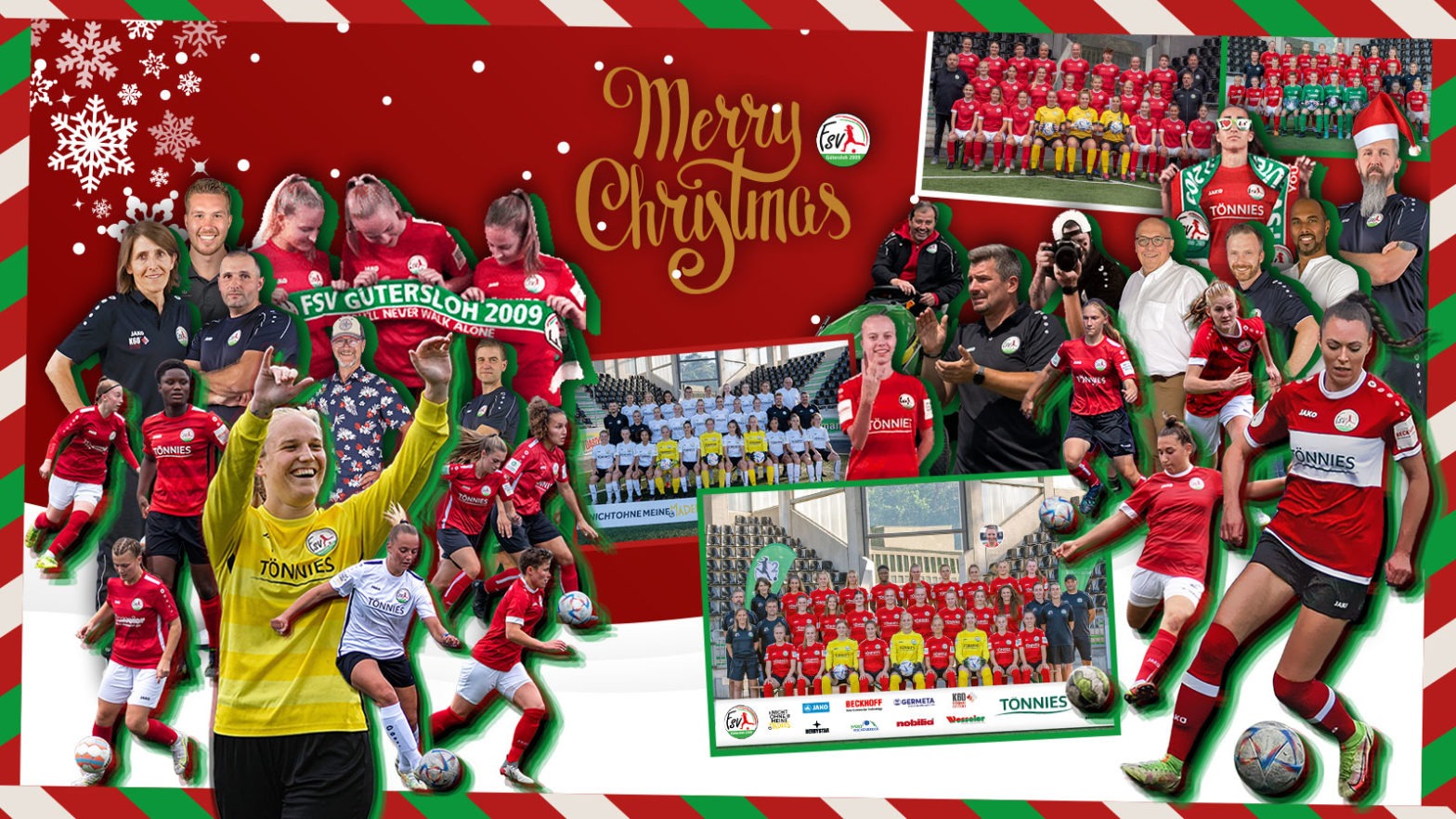 Der FSV Gütersloh wünscht allen ein frohes und besinnliches Weihnachtsfest. (Grafik: FSV Gütersloh 2009)