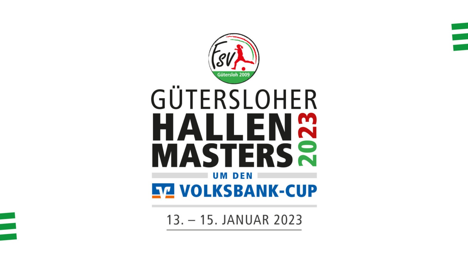 Gütersloher Hallenmasters 2023 um den Volksbank-Cup