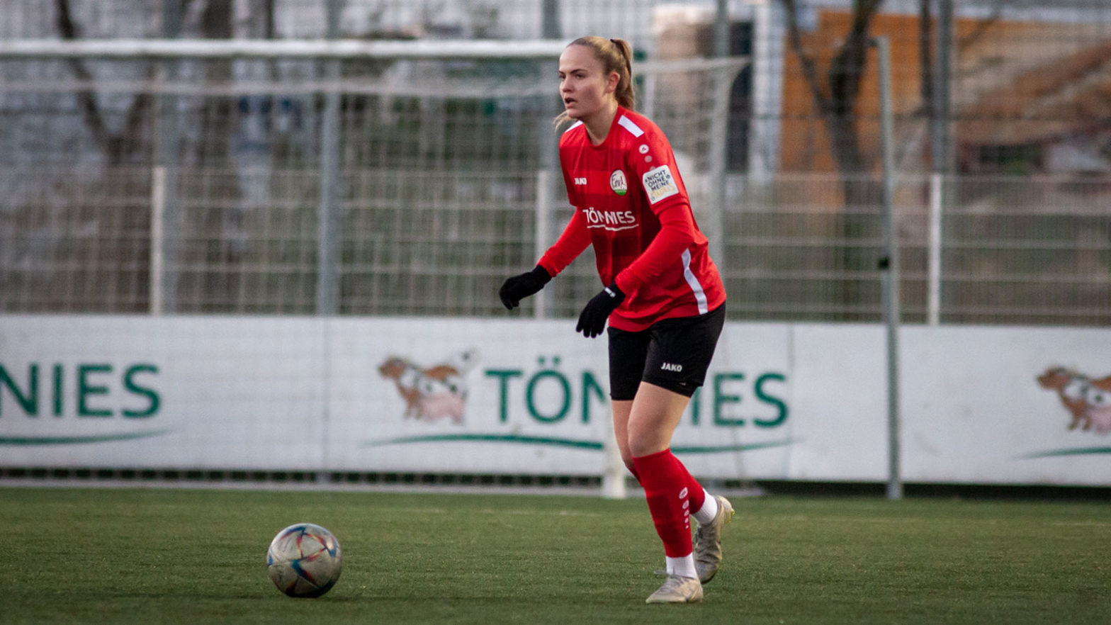 FSV-Abwehrspielerin Madita Sommer (Foto: Dennis Seelige / FSV Gütersloh 2009)