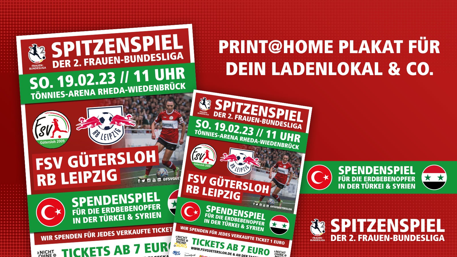 Print@Home Sonderplakat zum selber Drucken für Ladenlokale, Gaststätten & Co. (Grafik: FSV Gütersloh 2009)