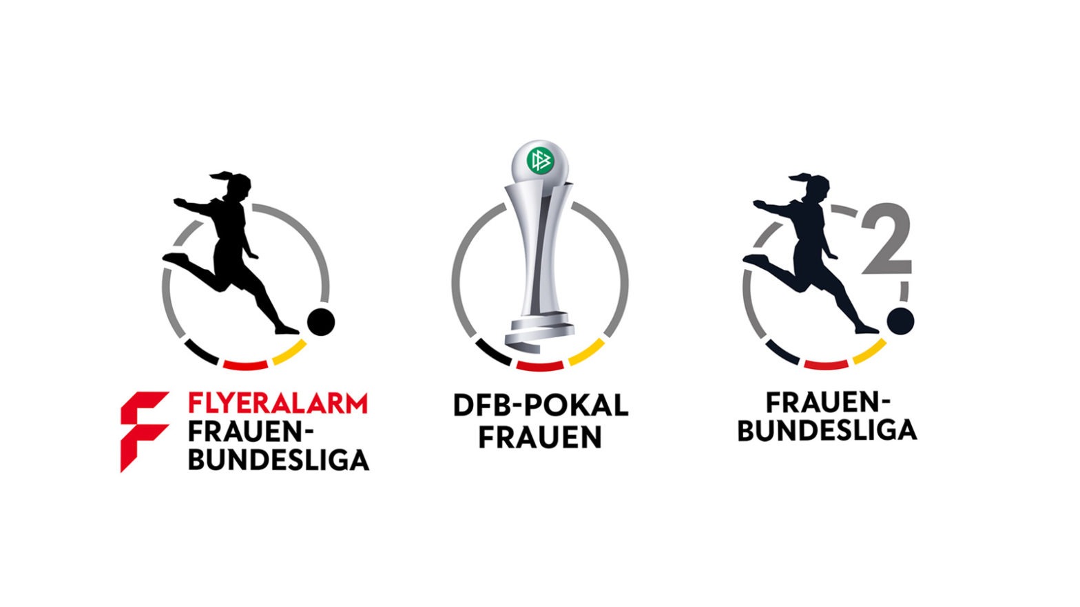 FLYERALARM Frauen-Bundesliga x DFB-Pokal Frauen x 2. Frauen-Bundesliga (Grafik: DFB)