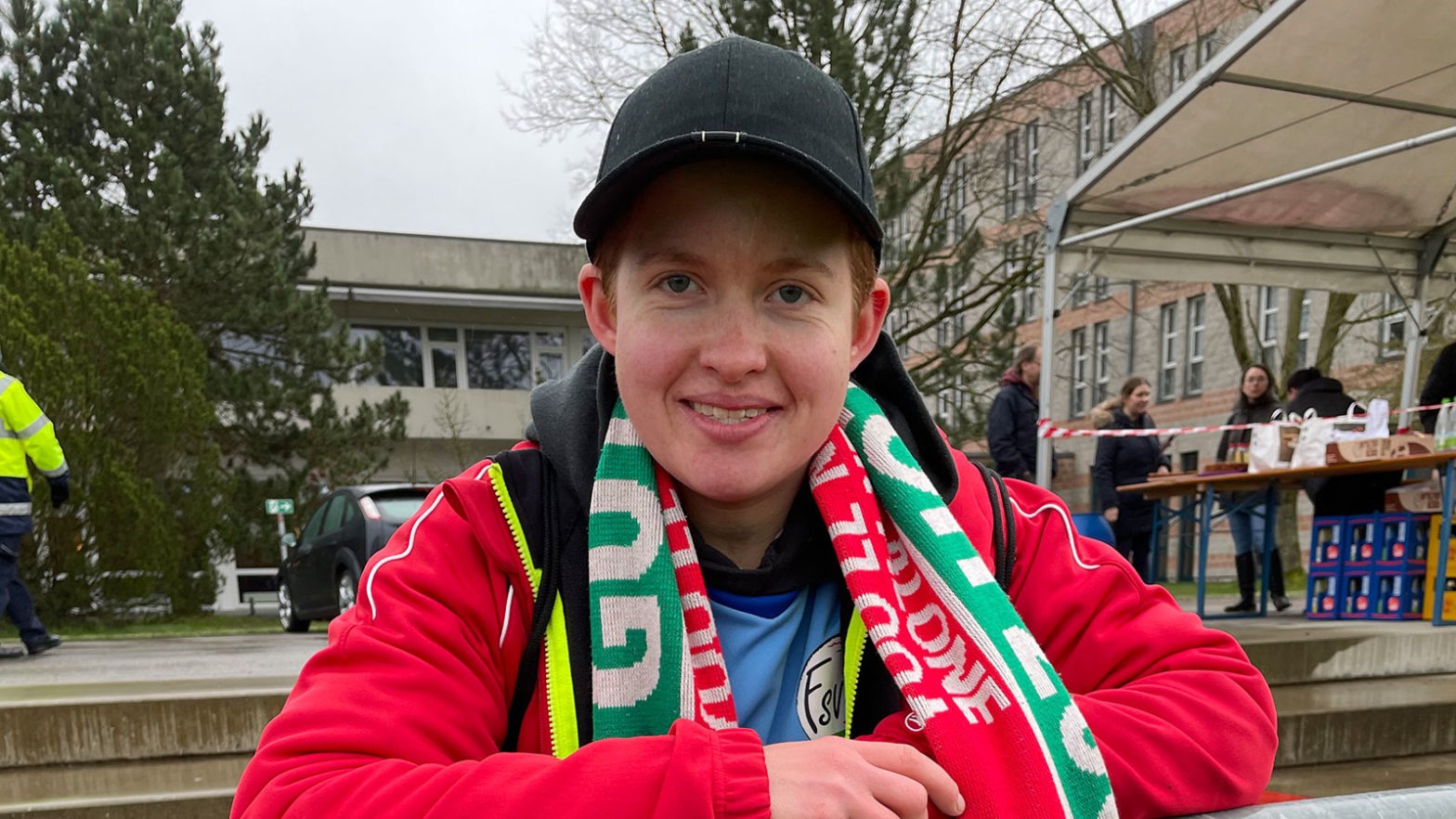 Janina Wesemann und ihr Vater begleiten den FSV seit 2012. (Foto: Wolfgang Temme / FSV Gütersloh 2009)