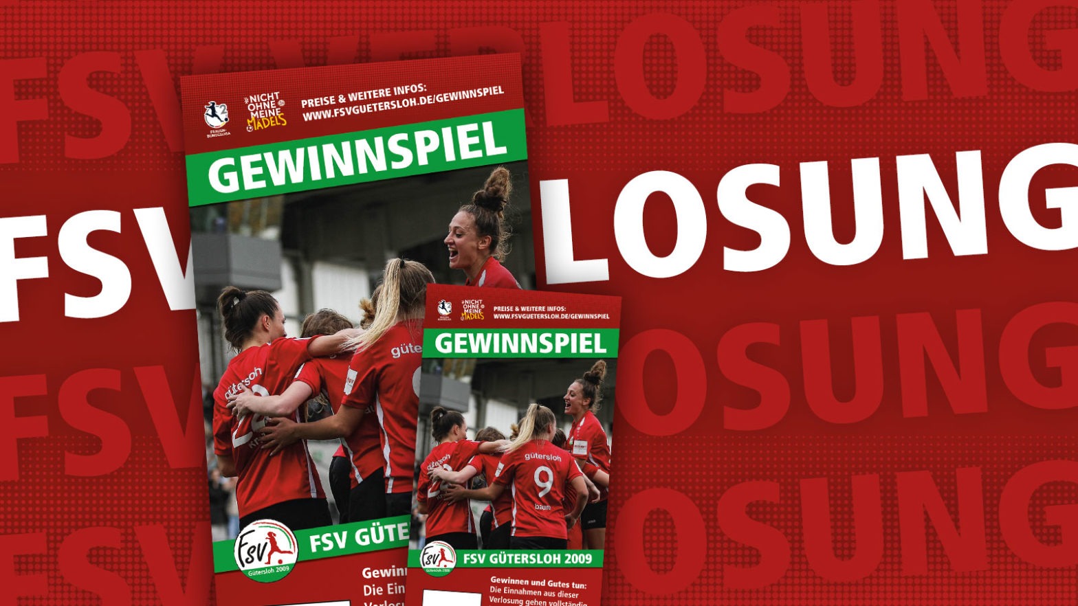 Verlosung des FSV Gütersloh zur Förderung des Mädchen- und Frauenfußballs (© FSV Gütersloh 2009)