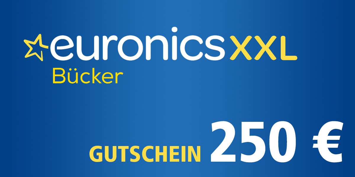 250 € Gutschein von EURONICS XXL Bücker