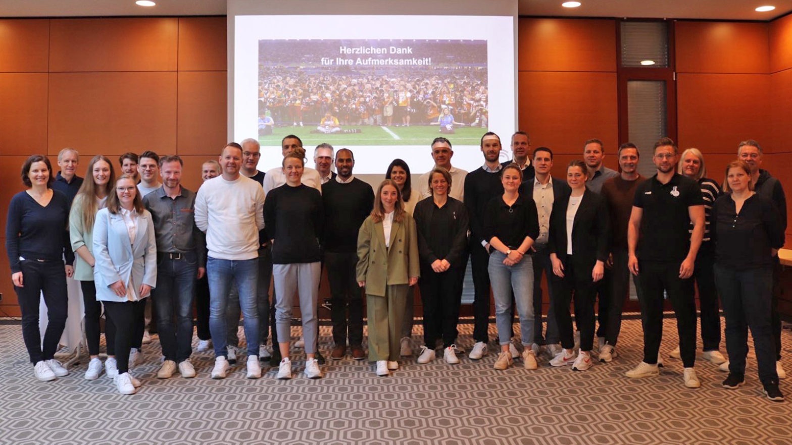 FFBL Leadership Event: Treffen der Top-Entscheider*innen der FLYERALARM Frauen-Bundesliga (Foto: DFB / Larissa Kneissel)