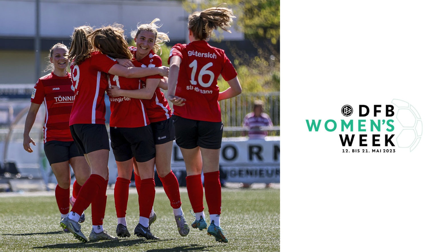 Der kommende Heimspieltag beim FSV Gütersloh steht im Zeichen der DFB WOMEN'S WEEK. (Foto: Marina Brüning / FSV Gütersloh 2009)