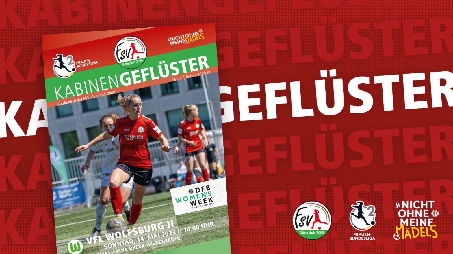 Ab sofort als 3D-Flipbook abrufbar: Unser FSV-Kabinengeflüster Ausgabe 13