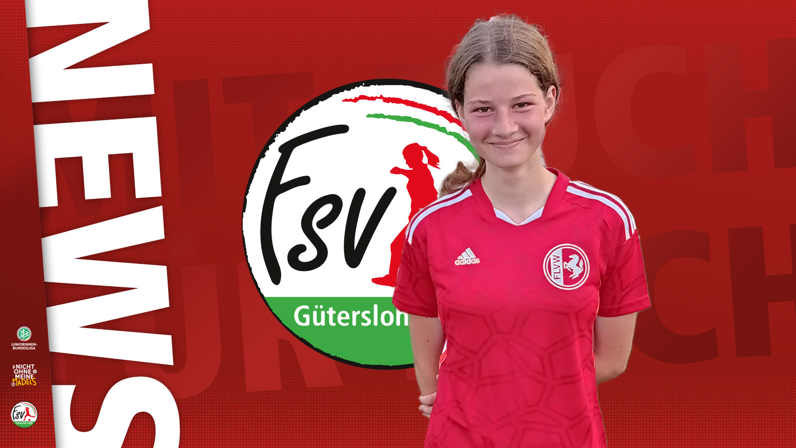 FSV U-17 Neuverpflichtung Hannah Wehmeyer (Foto: FSV Gütersloh 2009)