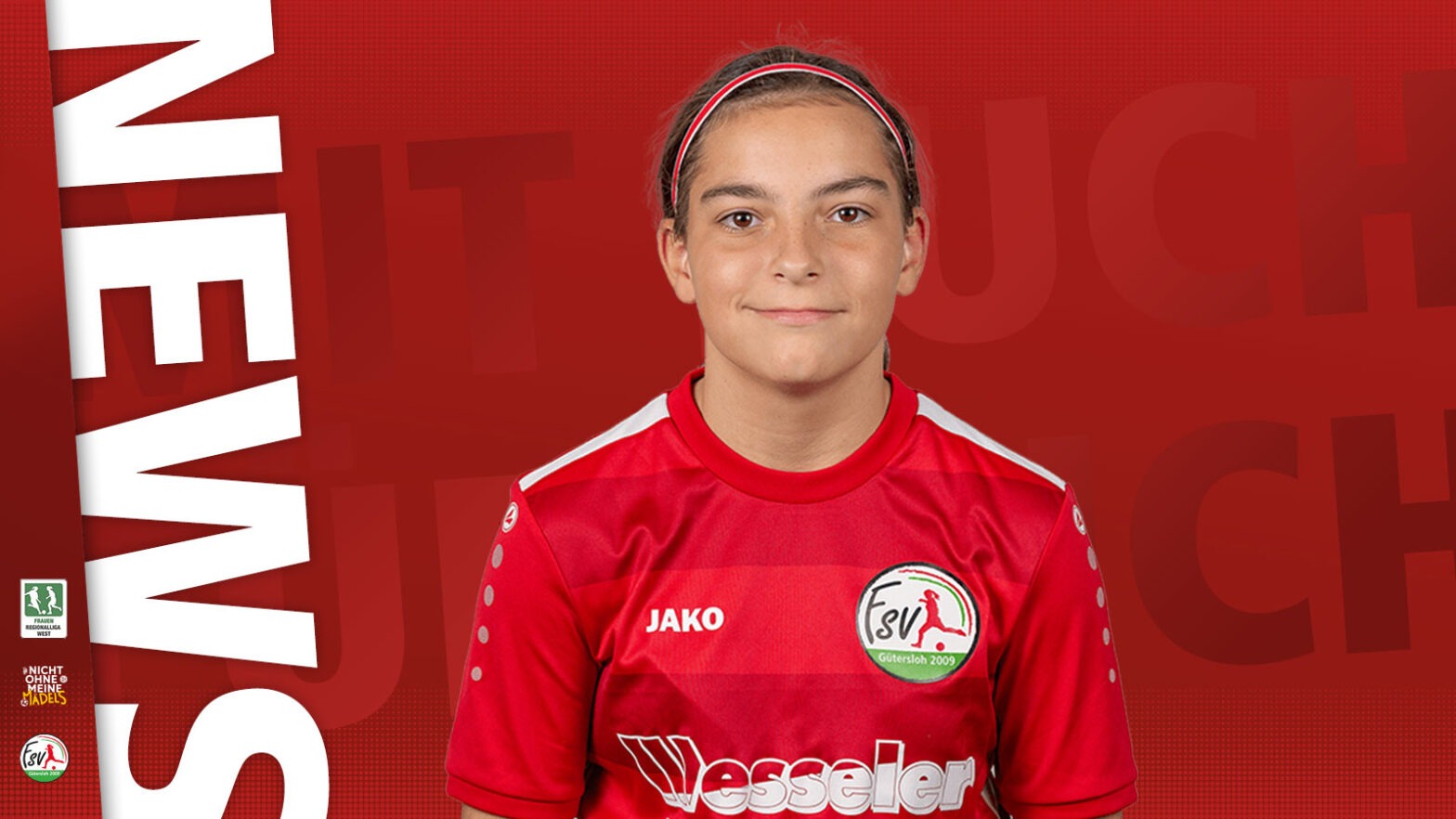 FSV U-16 Stürmerin Eileen Maximino Klose (Foto: FSV Gütersloh 2009)