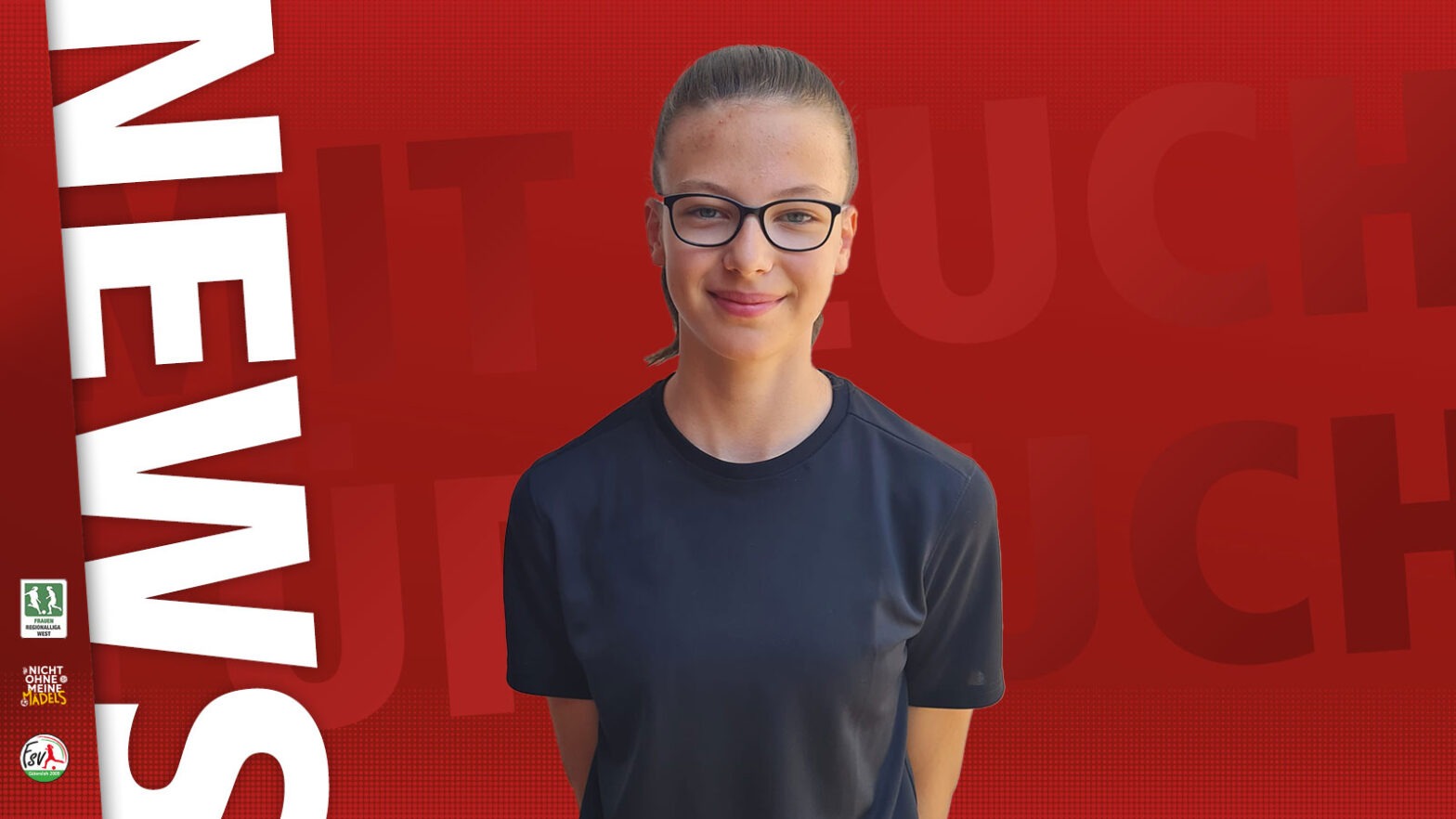 Neuzugang für unsere U-16 Mannschaft: Friederike Ladage (Foto: FSV Gütersloh 2009)