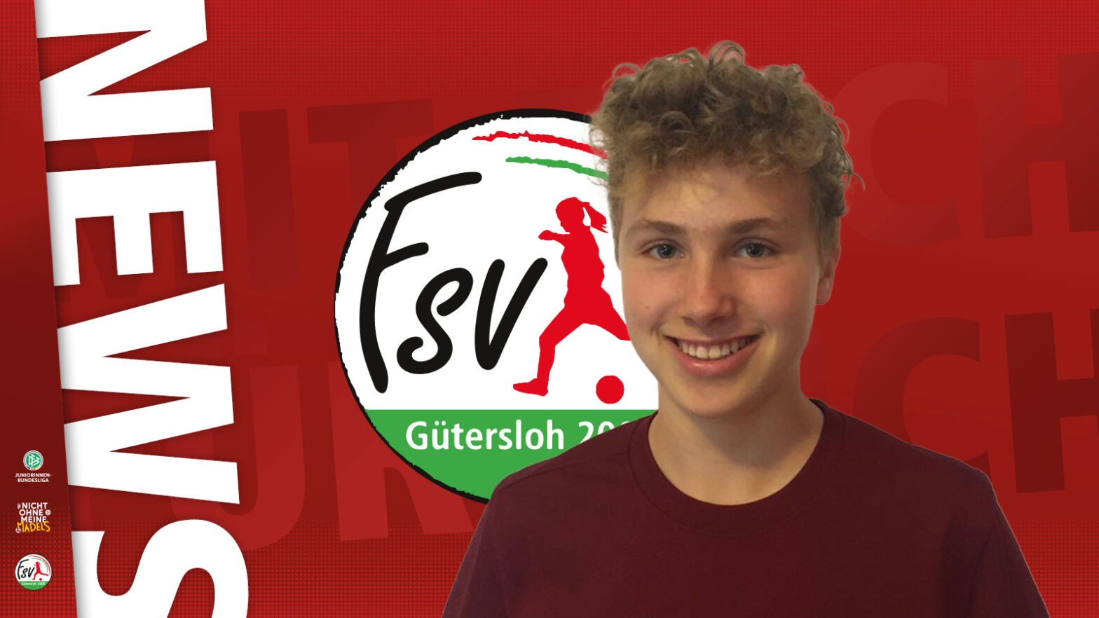 Neu bei der U-17 des FSV: Johanna Herkenhoff (Foto: FSV Gütersloh 2009)