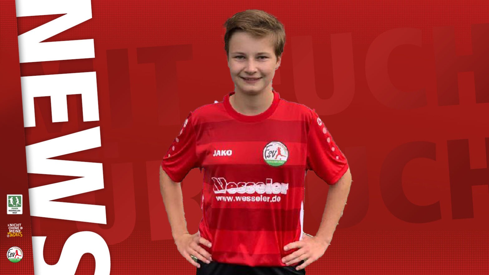 FSV U-16 Talent Johanna Rehpöhler (Foto: FSV Gütersloh 2009)
