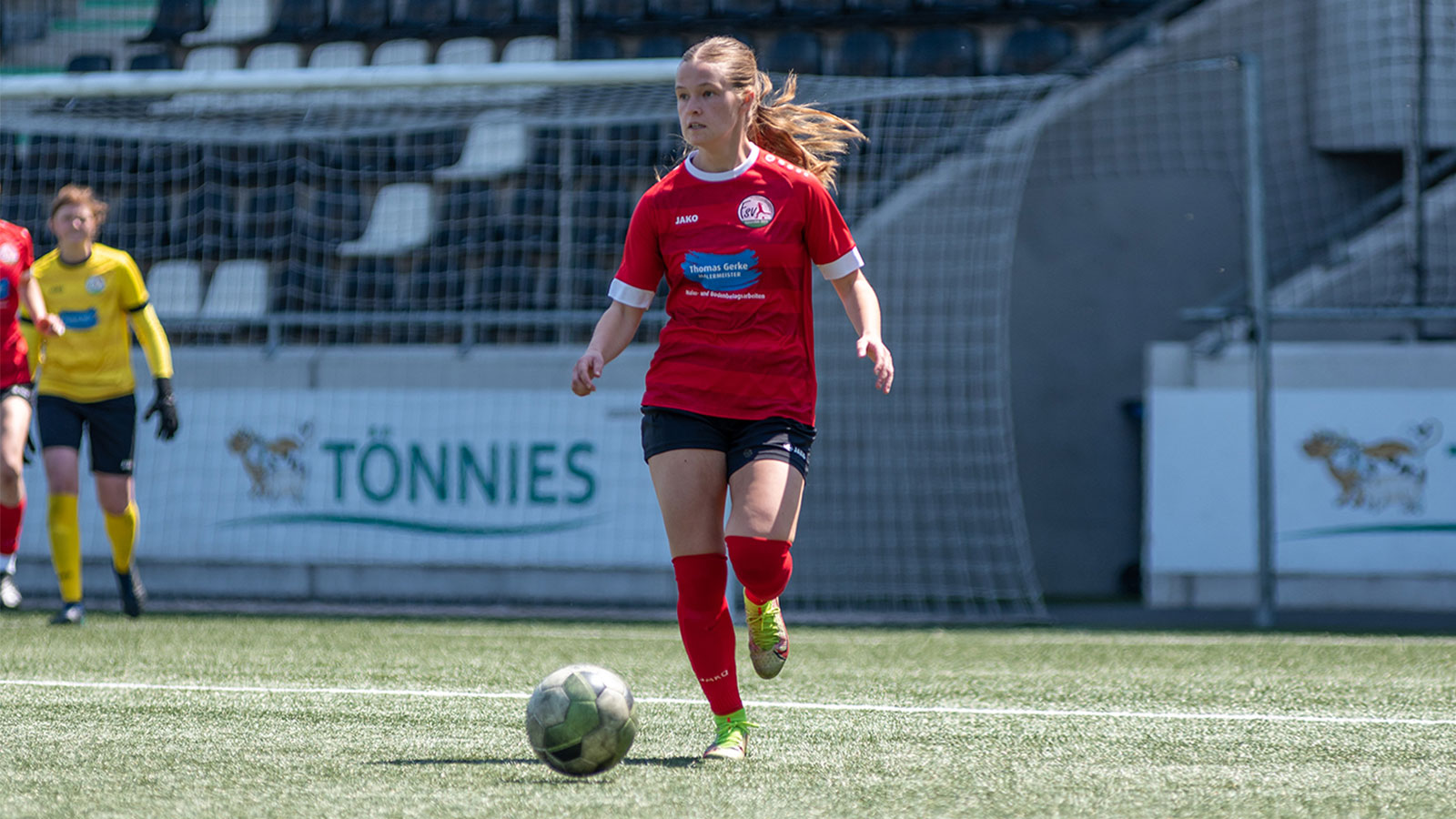 FSV-Mittelfeldspielerin Leandra Kammermann (Foto: Boris Kessler / FSV Gütersloh 2009)