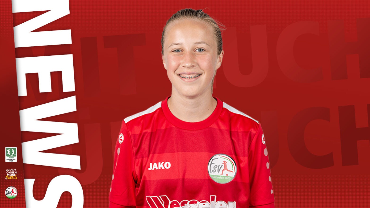 FSV baut weiter auf Nachwuchstalent Lotte Müller. (Foto: FSV Gütersloh 2009)