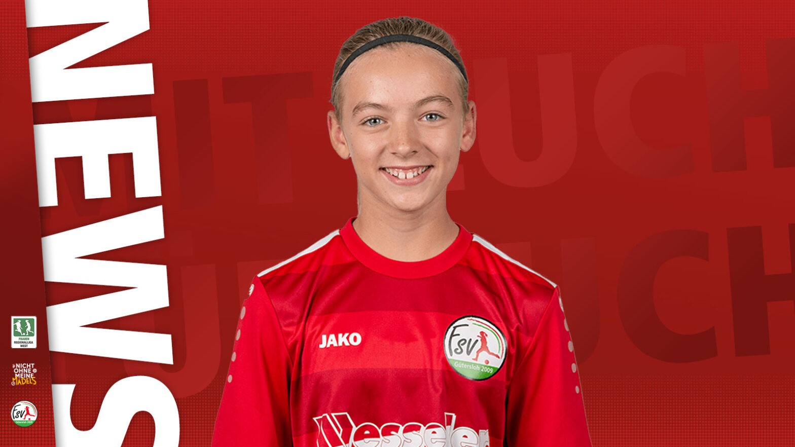 FSV U-16 Spielerin Theresa Peters (Foto: FSV Gütersloh 2009)