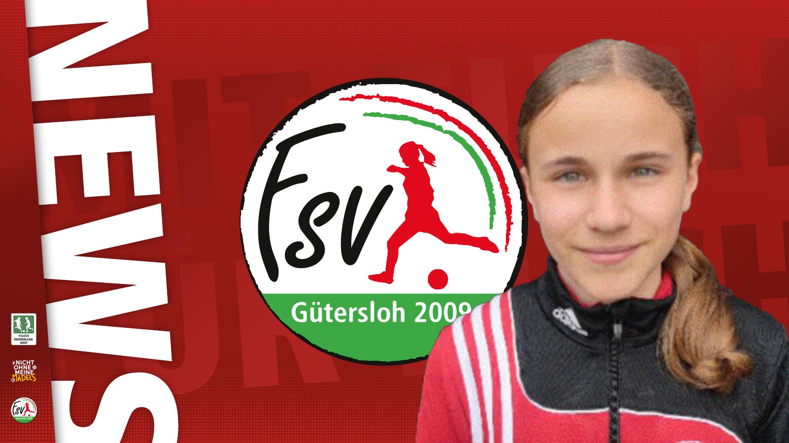 Yumnah Lohnherr bleibt der U-16 Mannschaft des FSV treu. (Foto: FSV Gütersloh 2009)