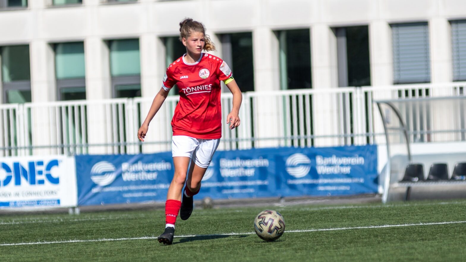 FSV U17-Spielerin Hannah Wehmeyer (Foto: Boris Kessler / FSV Gütersloh 2009)