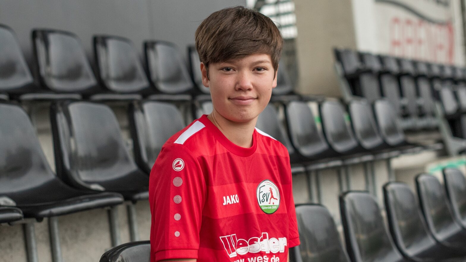FSV U16-Spielerin Mona Daake (Foto: Boris Kessler / FSV Gütersloh 2009)