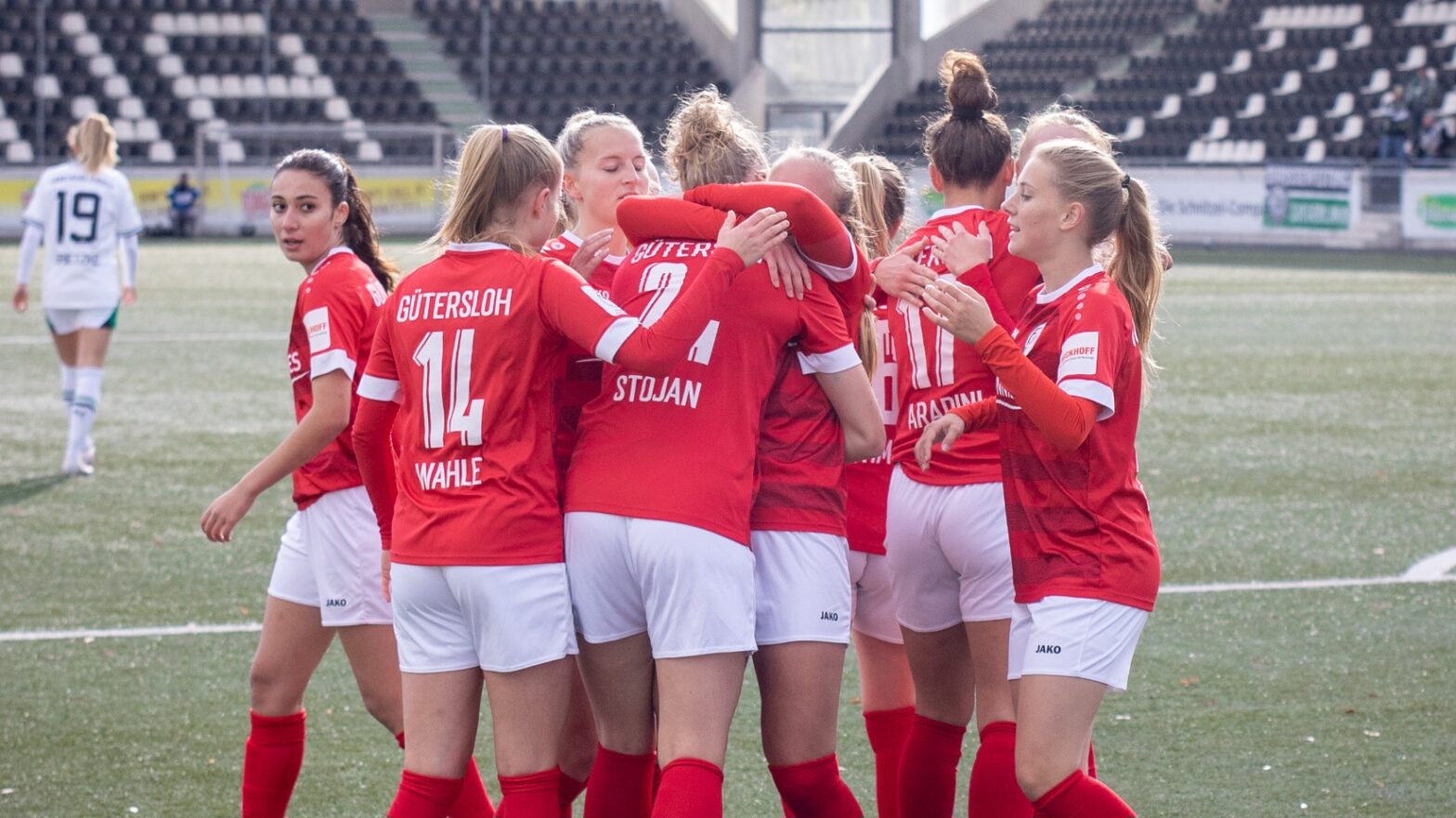 Die FSV Gütersloh durften gegen Borussia Mönchengladbach gleich viermal jubeln. (Foto: Dennis Seelige / FSV Gütersloh 2009)