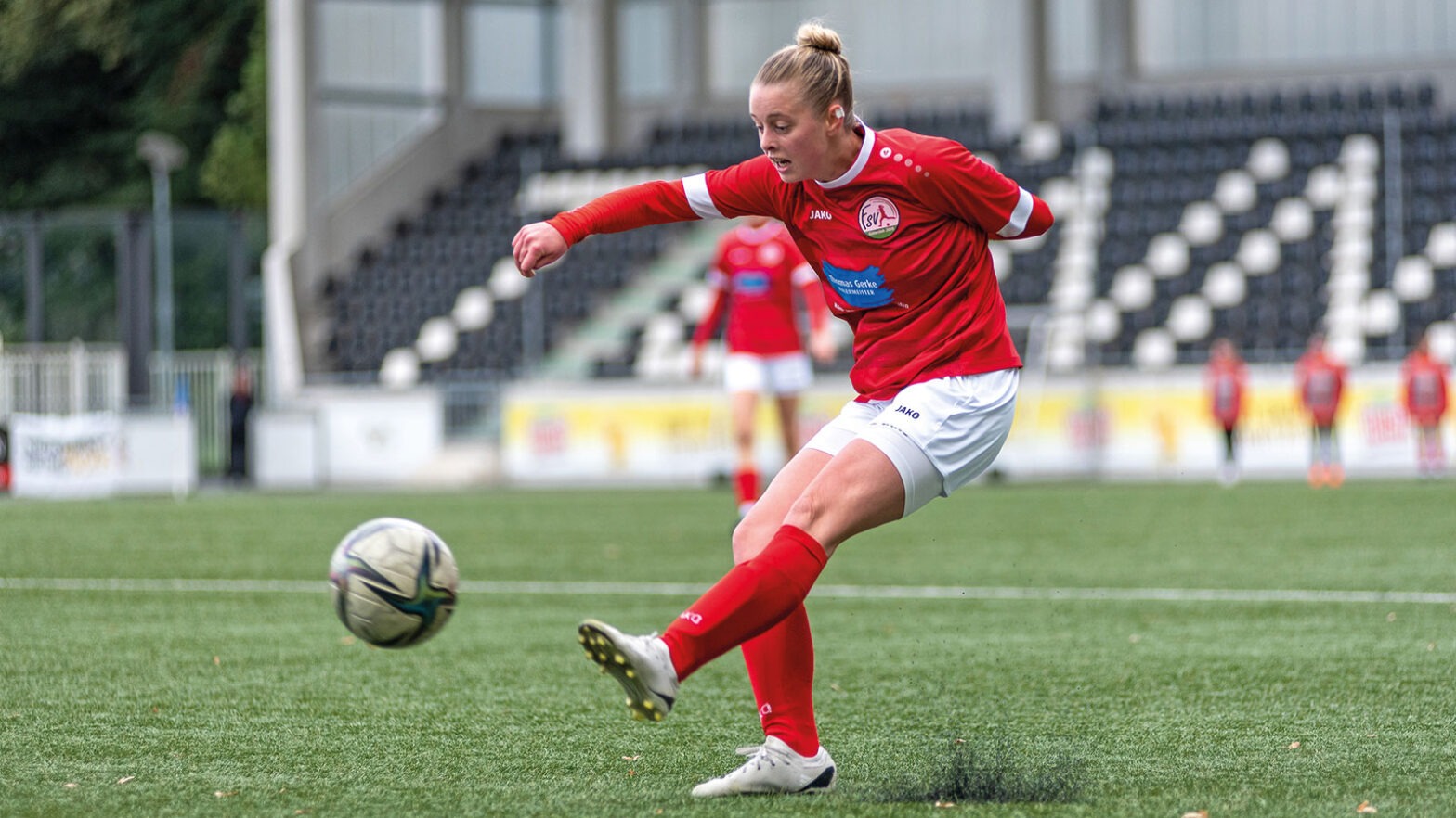 Julia Gärtner im Einsatz für das Perspektivteam des FSV Gütersloh. (Foto: Boris Kessler / FSV Gütersloh 2009)