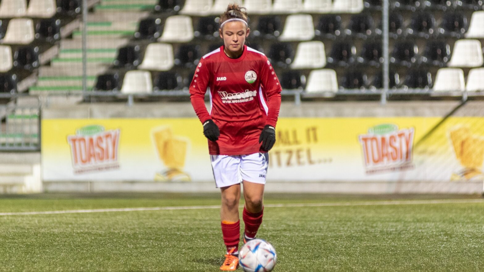 FSV U16-Nachwuchsspielerin Johanna Braune (Foto: Boris Kessler / FSV Gütersloh 2009)
