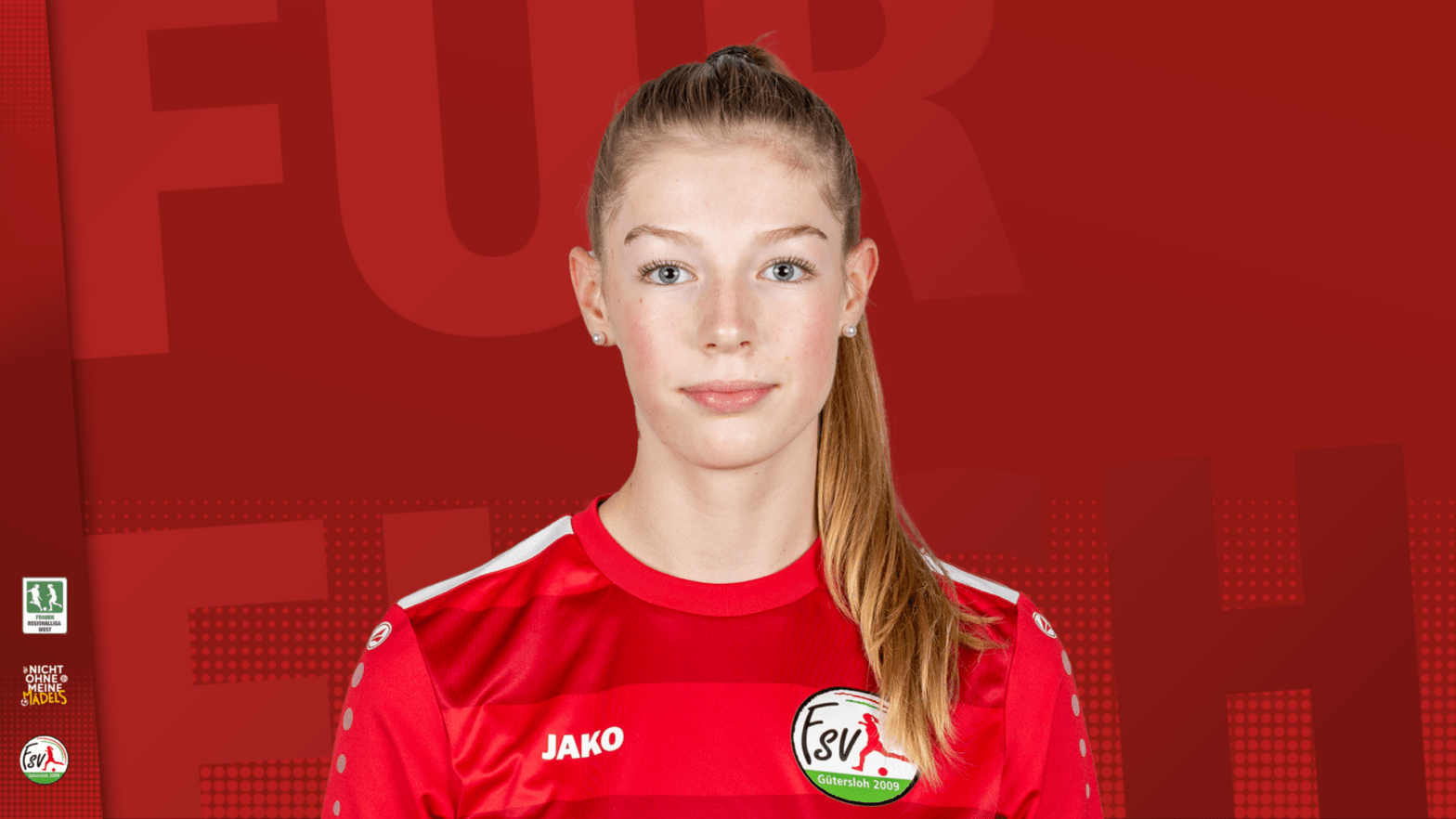 FSV U16-Innenverteidigerin Lara Mehn (Foto: Boris Kessler / FSV Gütersloh 2009)