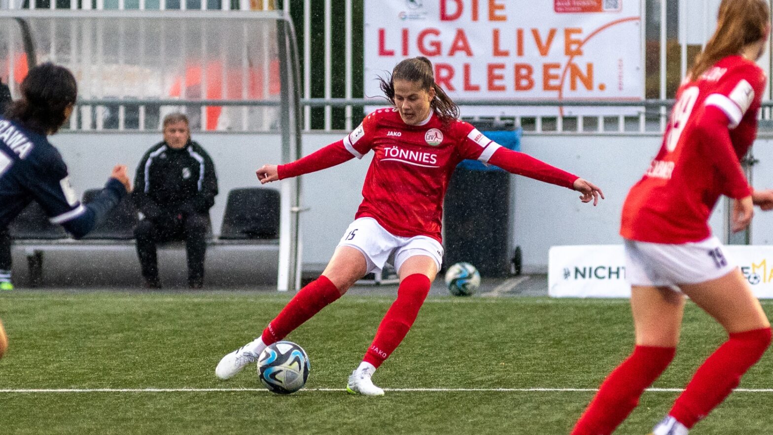 FSV-Defensivallrounderin Lea Bultmann (Foto: Boris Kessler / FSV Gütersloh 2009)