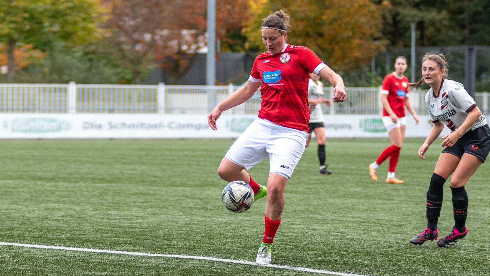 Birgitta "Biggi" Schmücker im Einsatz für den FSV Gütersloh II. (Foto: Boris Kessler / FSV Gütersloh 2009)