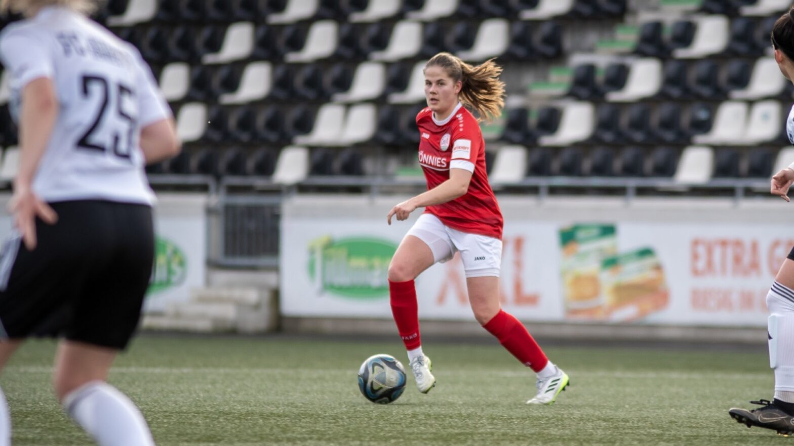 Sportlerin des Jahres 2023: FSV-Mittelfeldspielerin Lea Bultmann. (Foto: Dennis Seelige / FSV Gütersloh 2009)