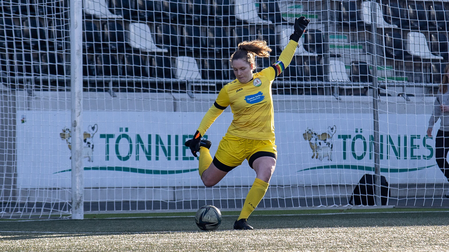 Janina Sauer im Einsatz für das Perspektivteam des FSV Gütersloh. (Foto: Boris Kessler / FSV Gütersloh 2009)