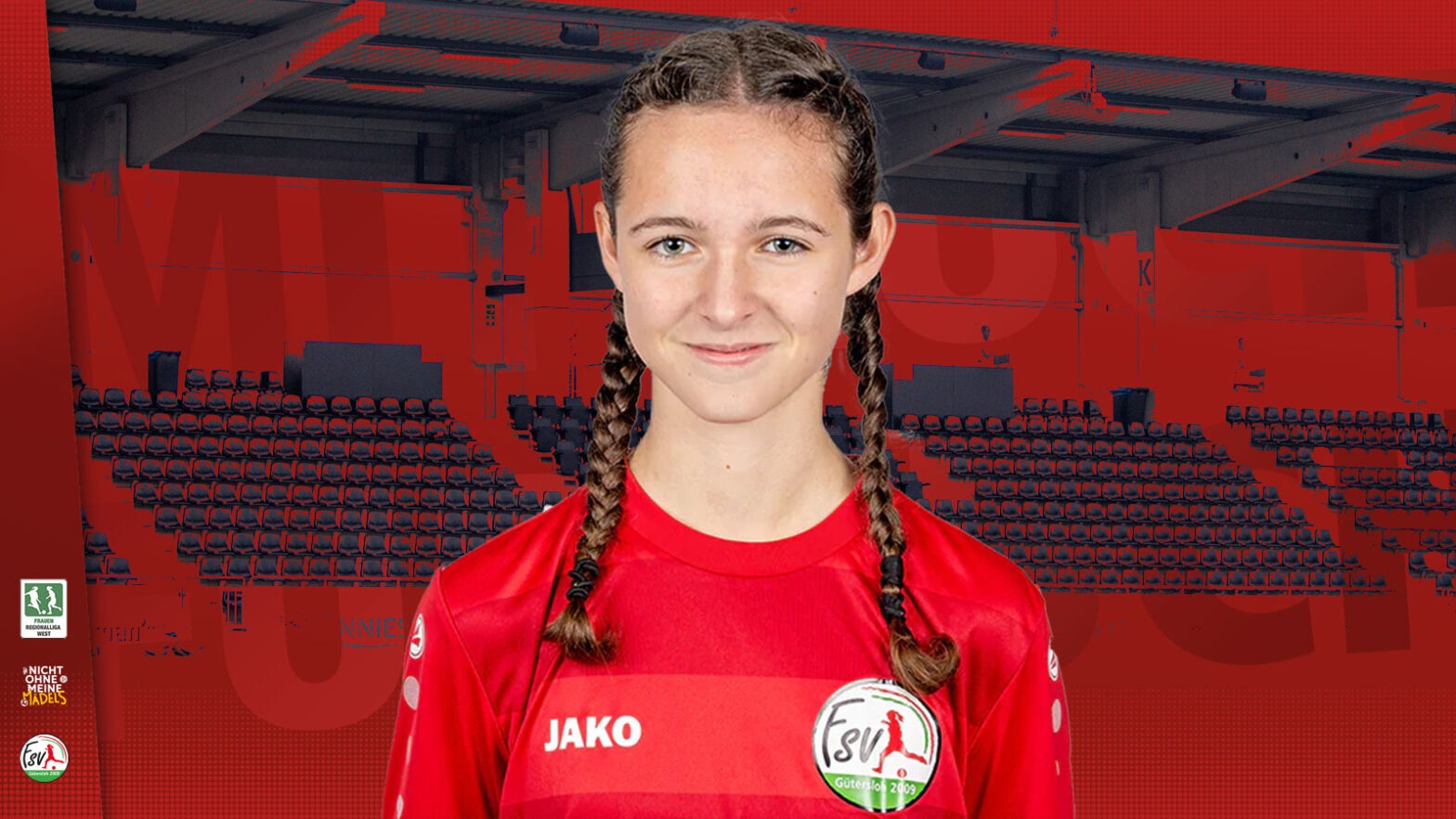 FSV-Nachwuchsspielerin Sophia Kloppenburg. (Foto: FSV Gütersloh 2009)