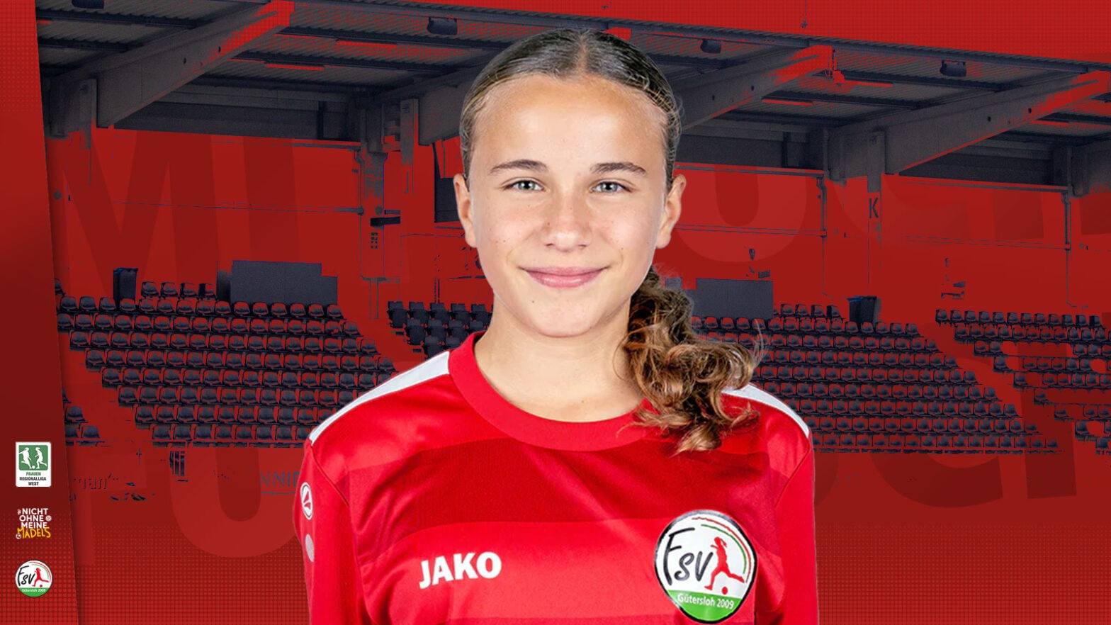 FSV-Nachwuchsspielerin Yumnah Lohnherr. (Foto: FSV Gütersloh 2009)