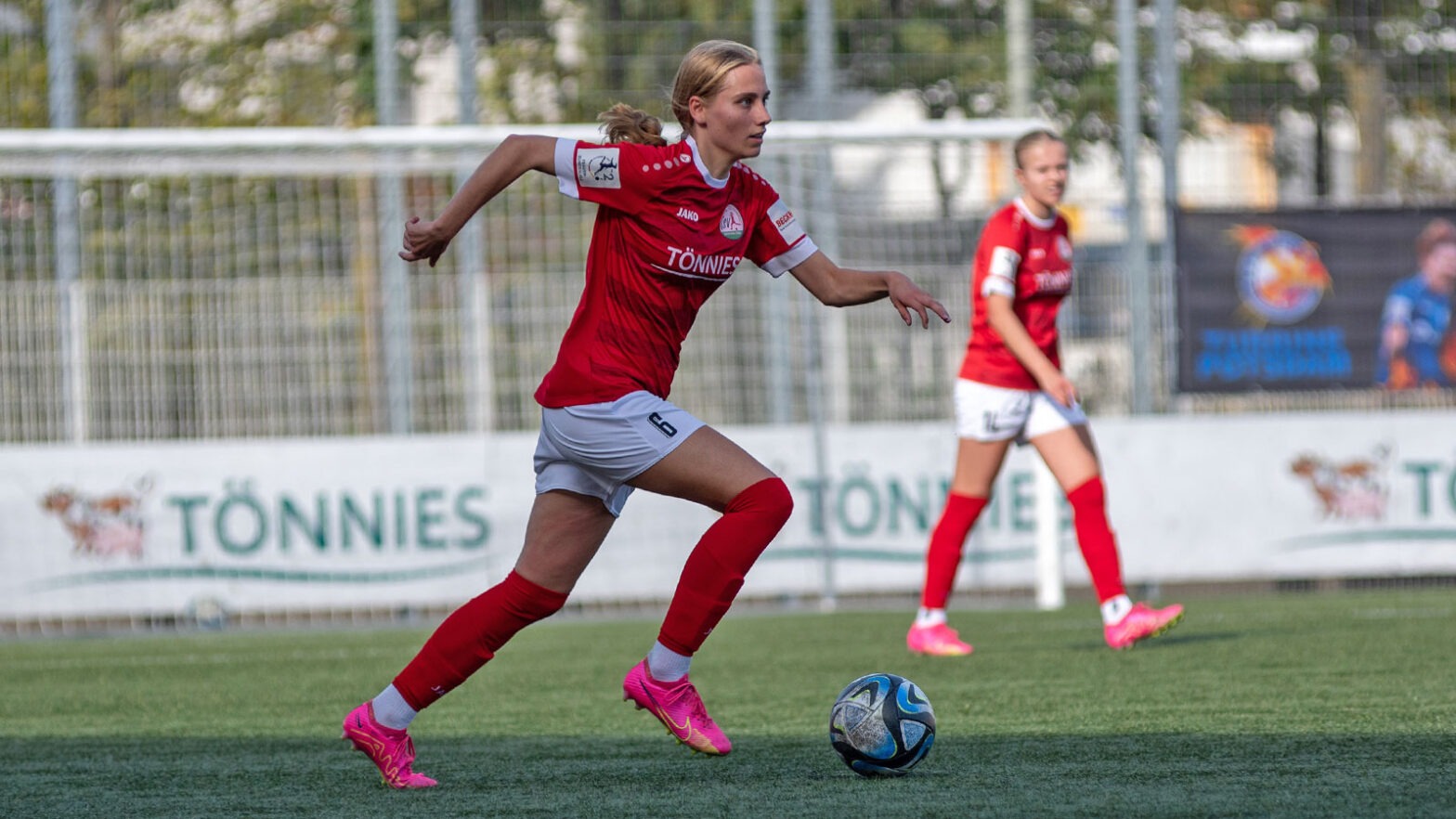 Merle Hokamp im Einsatz für den FSV Gütersloh. (Foto: Boris Kessler / FSV Gütersloh 2009)