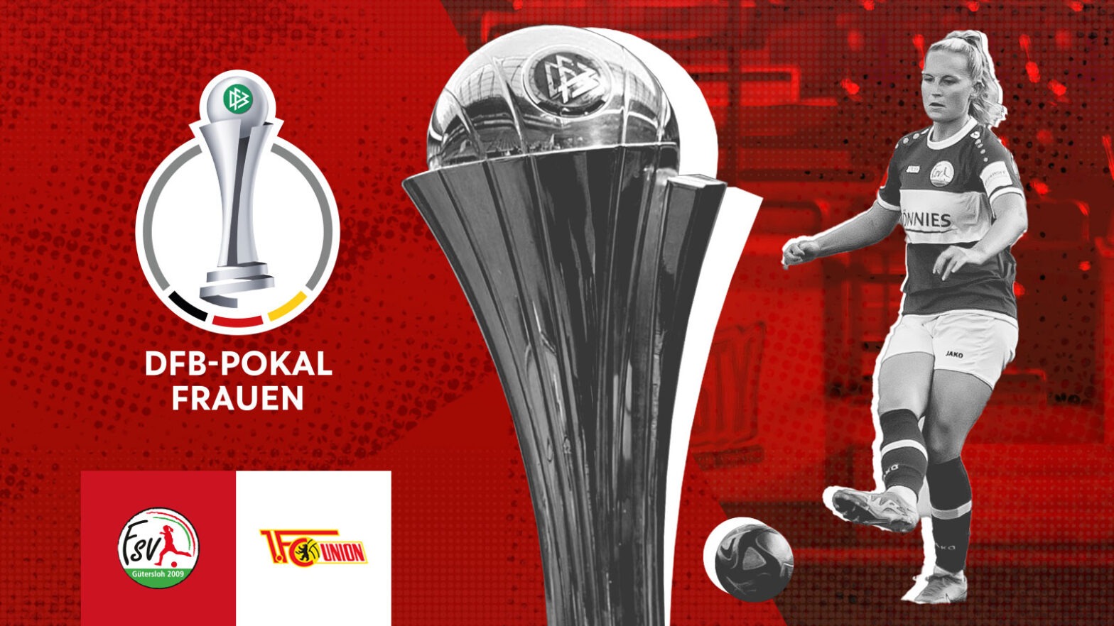 Erste Runde im DFB-Pokal der Frauen 2024/24: FSV Gütersloh - 1. FC Union Berlin. (Foto: FSV Gütersloh 2009)
