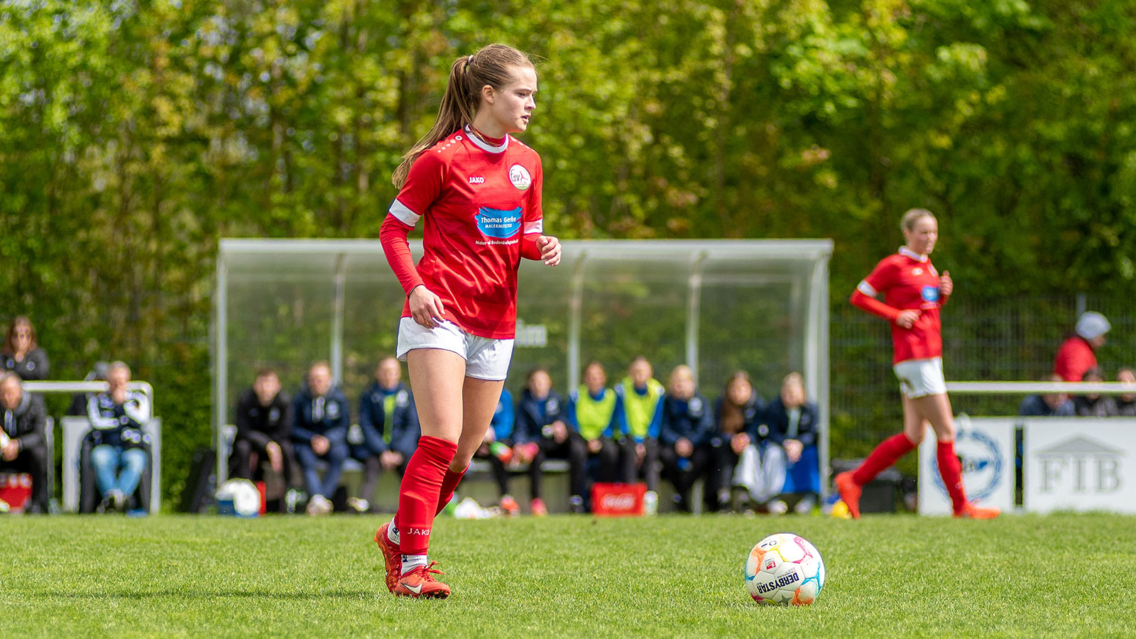 Leandra Kammermann im Einsatz für das Regionalliga-Team des FSV. (Foto: Boris Kessler / FSV Gütersloh 2009)