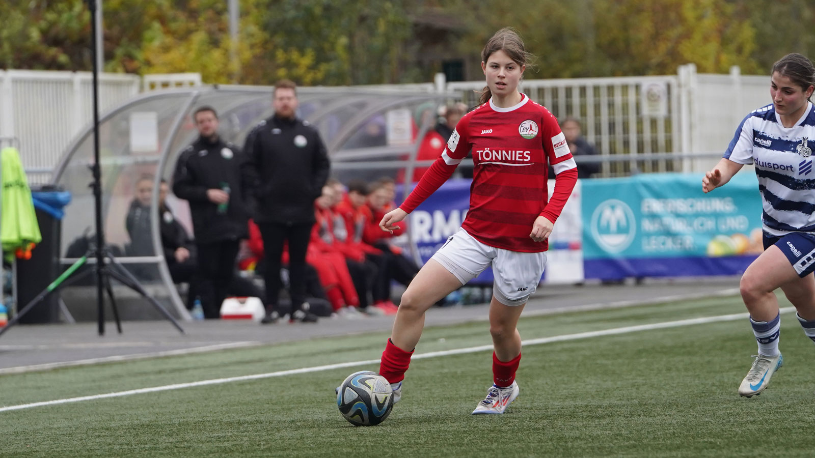 FSV-Nachwuchsspielerin Greta Hohensee (Foto: Aleks Czapla / FSV Gütersloh 2009)