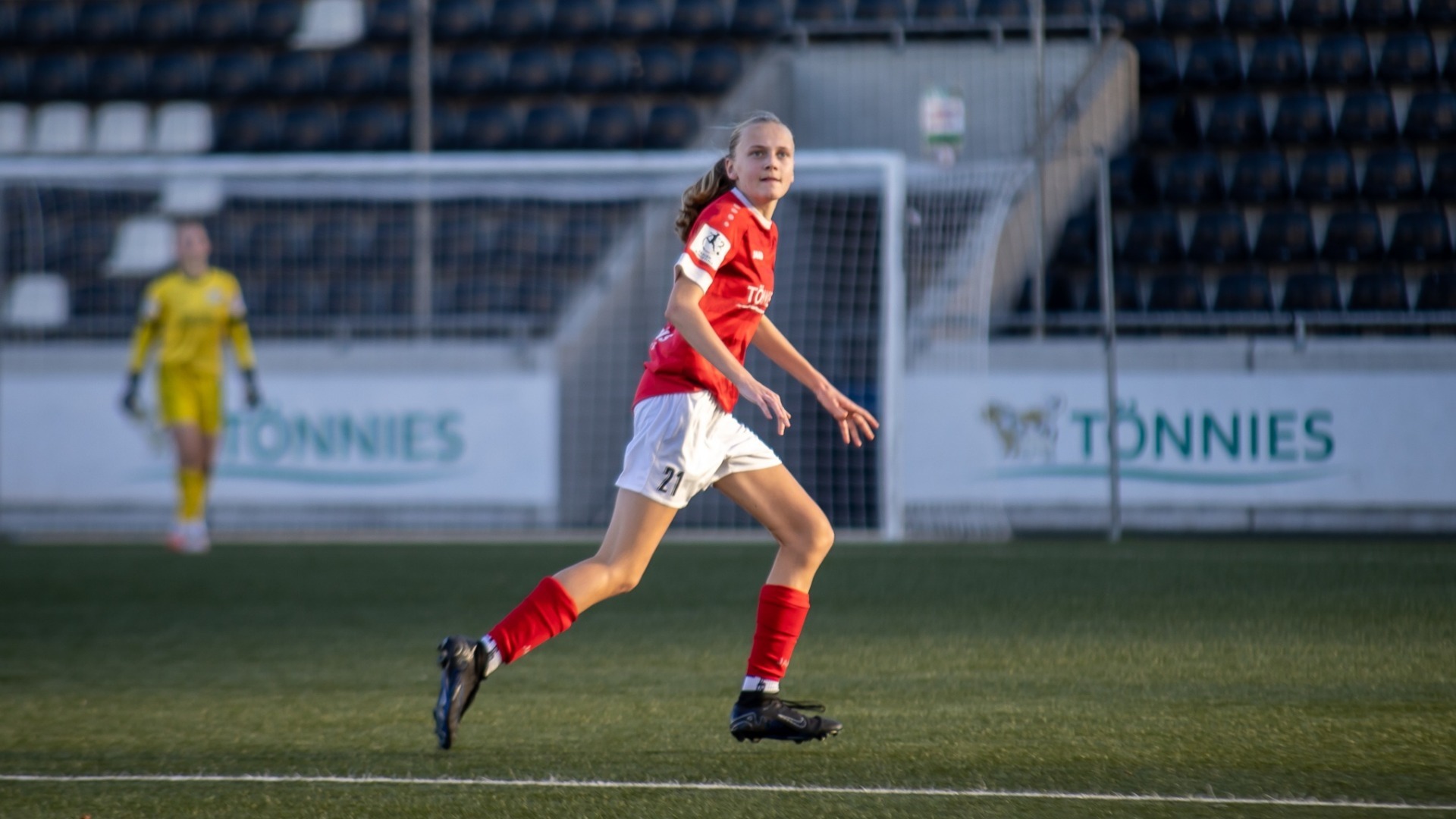 FSV-Nachwuchsspielerin Merle Rohden (Foto: Dennis Seelige / FSV Gütersloh 2009)