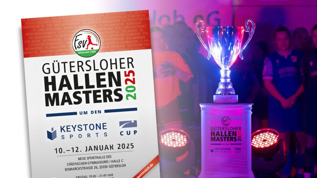 Turniermagazin - Gütersloher Hallenmasters 2025 um den Keystone Sports Cup