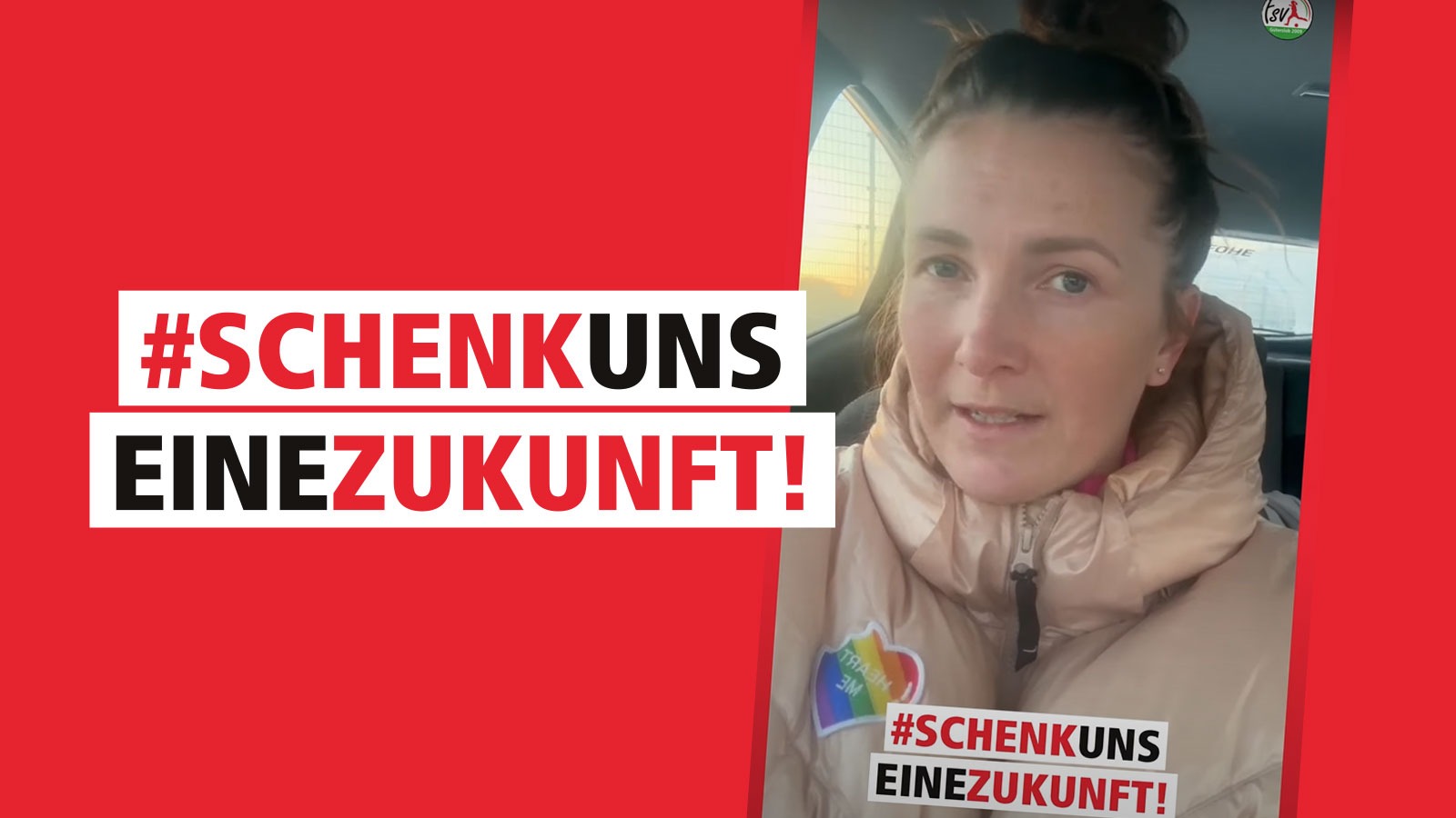 #SchenkUnsEineZukunft - Rachel Rinast steht hinter dem FSV Gütersloh!