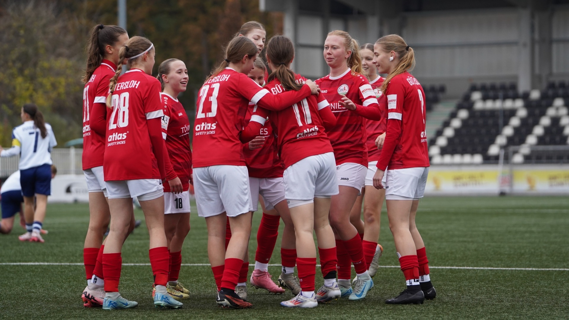 Jubel bei der U17 des FSV Gütersloh. (Foto: Aleks Czapla / FSV Gütersloh 2009)