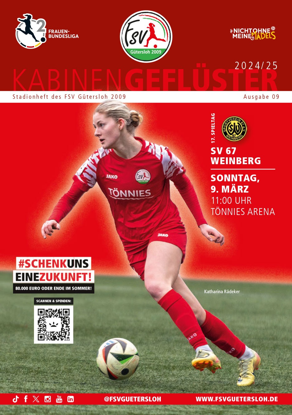 Kabinengeflüster - Saison 2024/25 - Ausgabe 9